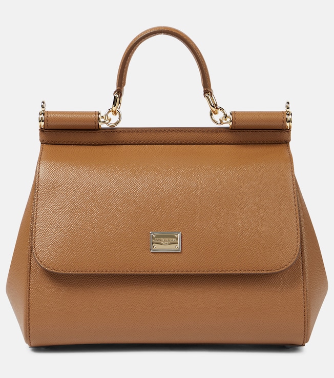 Sicily Medium leather shoulder bag | Dolce&Gabbana