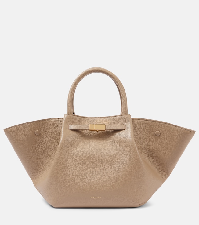 New York Medium leather tote bag | DeMellier