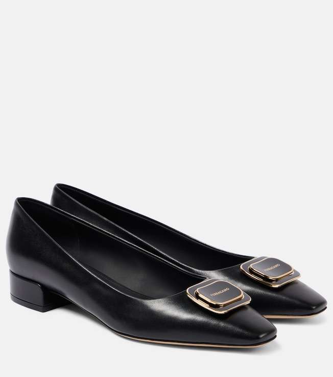 Venera 20 leather ballet flats | Ferragamo