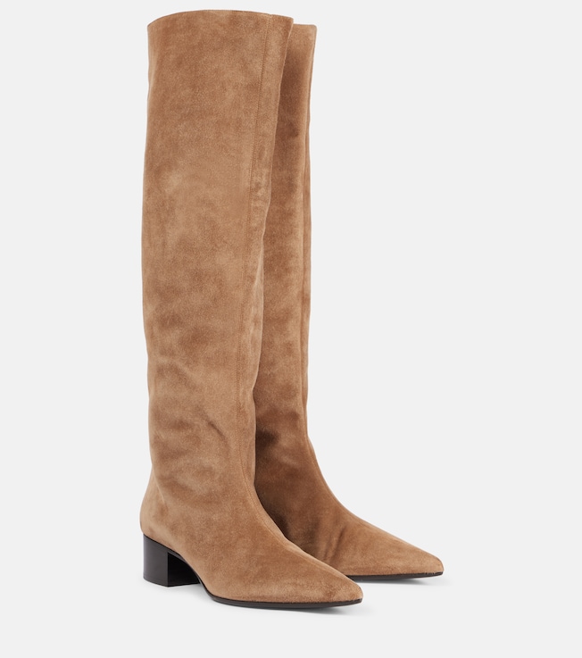 Andee suede knee-high boots | Khaite