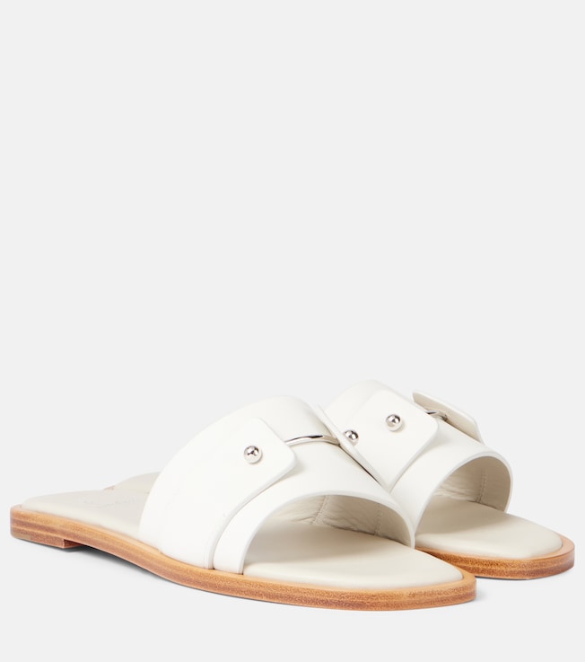 Chambelimule leather slides | Christian Louboutin
