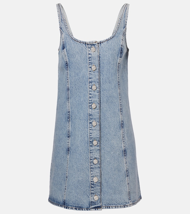 Denim shift dress | Frame
