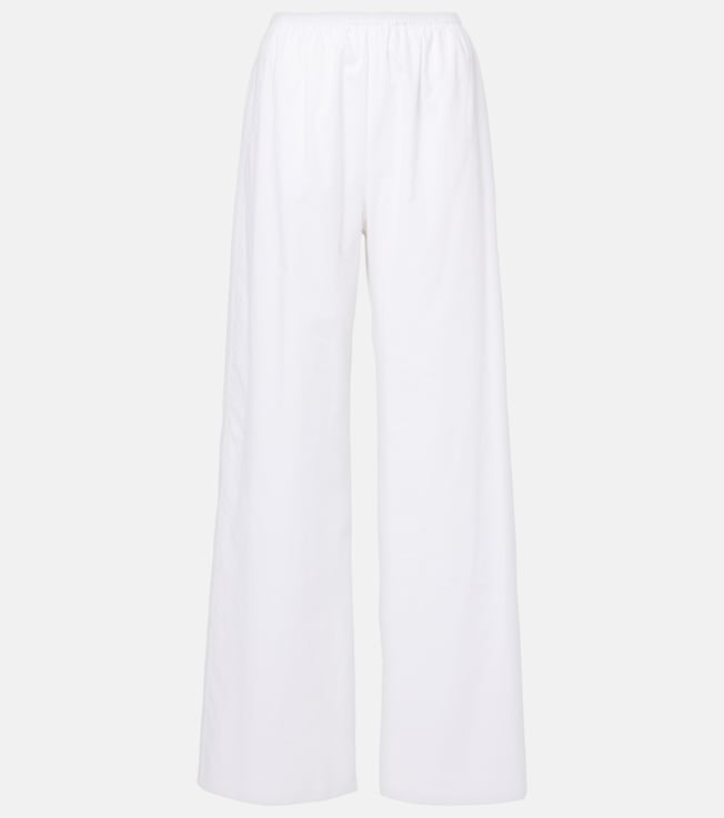 Austin cotton straight pants | Asceno