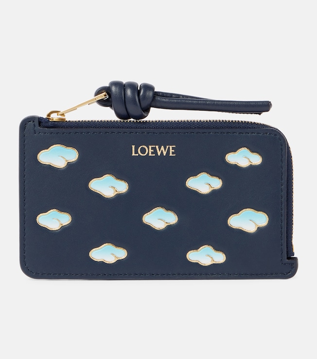 Clouds leather card case | Loewe