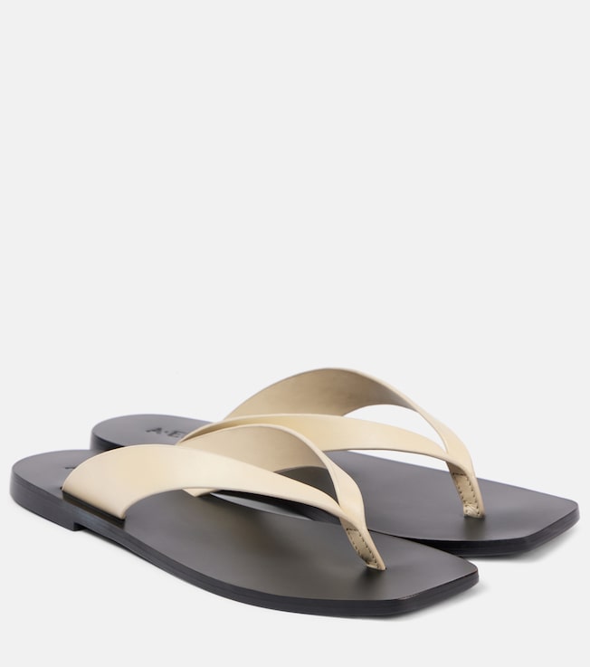 Kinto leather thong sandals | A.Emery