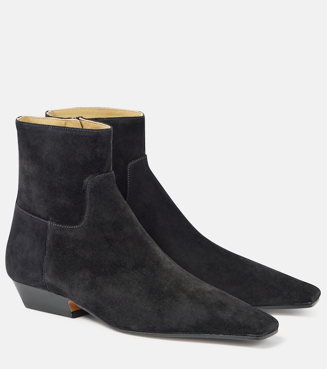 Marfa suede ankle boots | Khaite