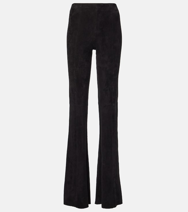 Gégé suede flared pants | Stouls