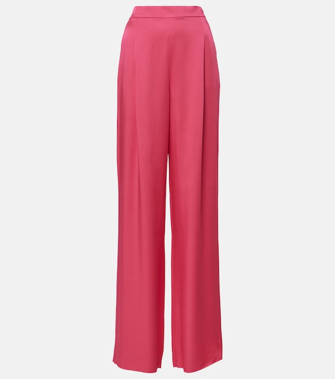 Ieti satin wide-leg pants | Max Mara