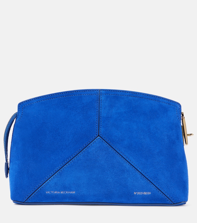 Victoria Mini suede crossbody bag | Victoria Beckham