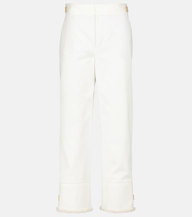 Andes cotton-blend twill straight pants | Loro Piana