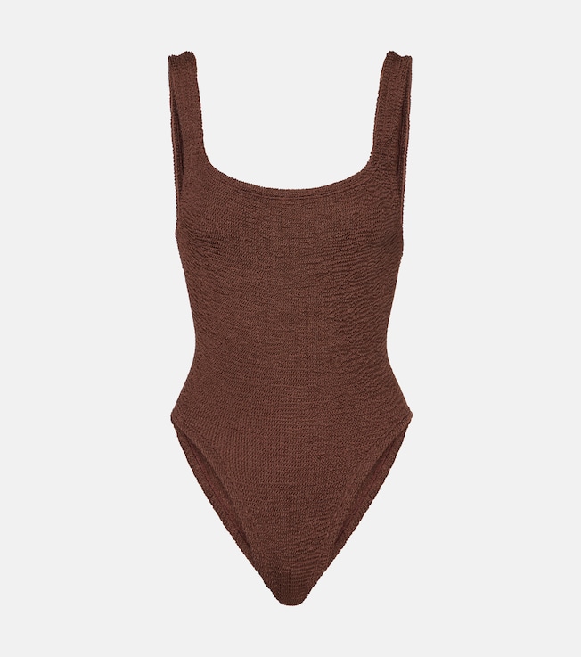 Square Neck swimsuit  | Hunza G