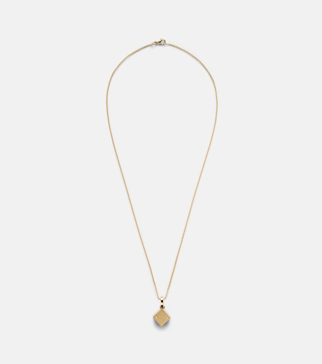 Spiga 18kt gold necklace with diamonds | Marie Lichtenberg