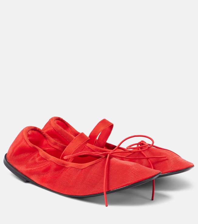 Glove mesh Mary Jane flats | Proenza Schouler