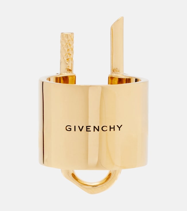 U Lock gold-plated ring | Givenchy
