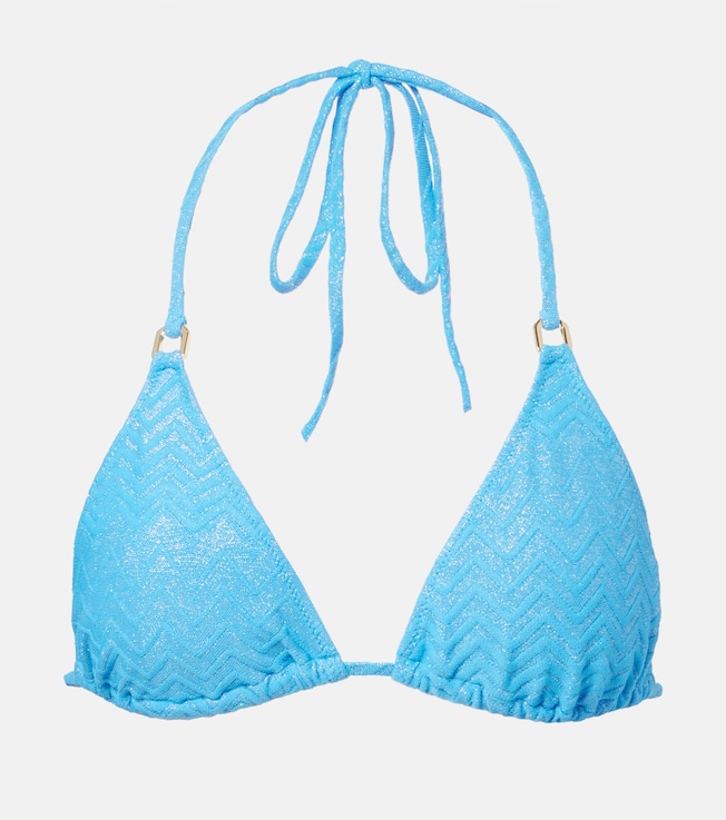 Maine chevron bikini top | Melissa Odabash