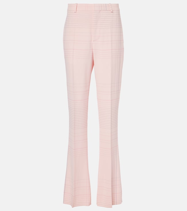 Notebook printed flared pants | Bottega Veneta