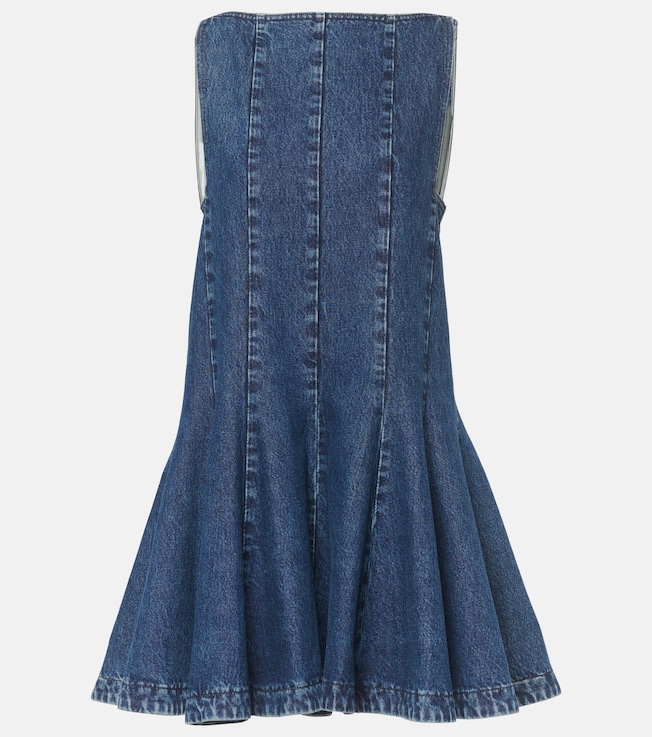 Mags denim minidress | Khaite
