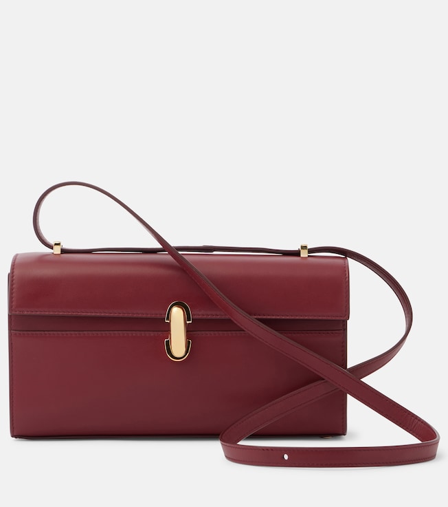 Symmetry 26 leather crossbody bag | Savette