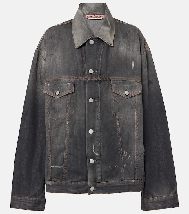 Printed denim jacket | Acne Studios