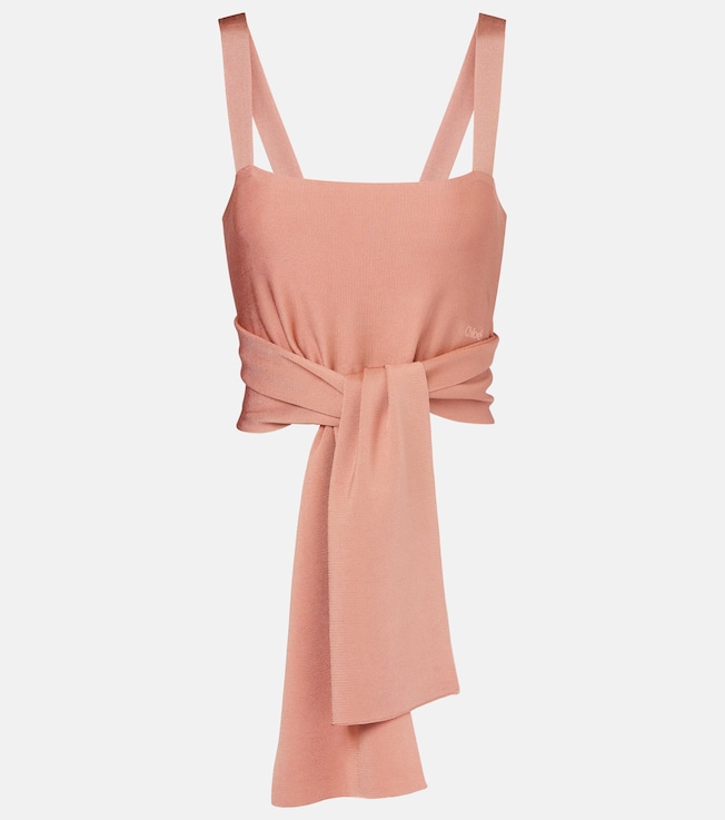 Knitted crop top | Chloé