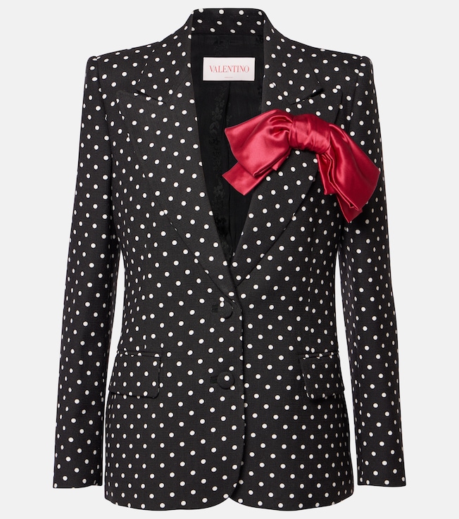 Polka-dot blazer | Valentino