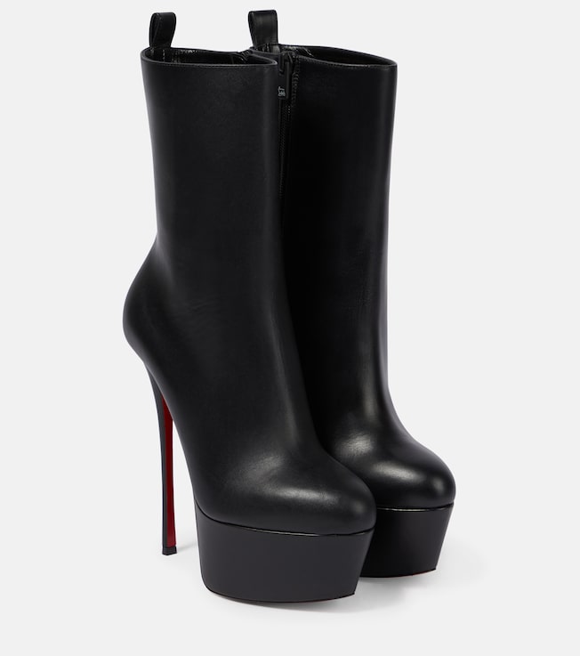 Dolly Booty Alta 160 leather platform boots | Christian Louboutin