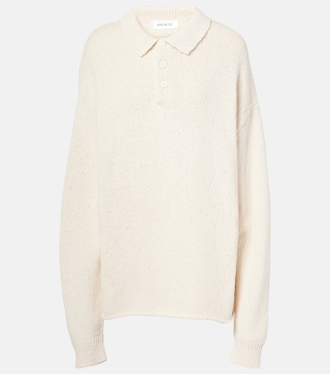 Cotton rugby shirt | Aya Muse