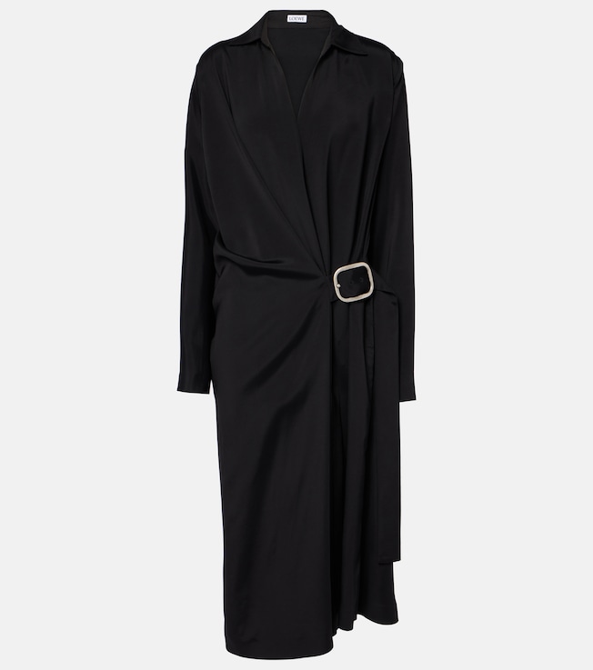 Wrap midi dress | Loewe