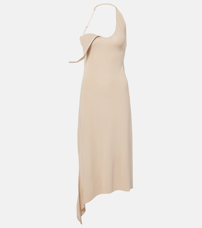 Undressed asymmetrical midi dress | Courrèges