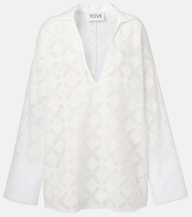 Luisa embroidered top | Tove