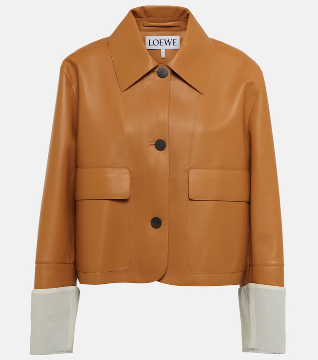 Leather jacket | Loewe