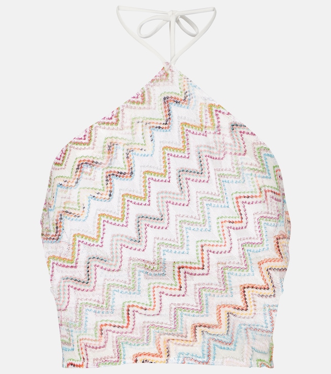 Zigzag lamé top | Missoni
