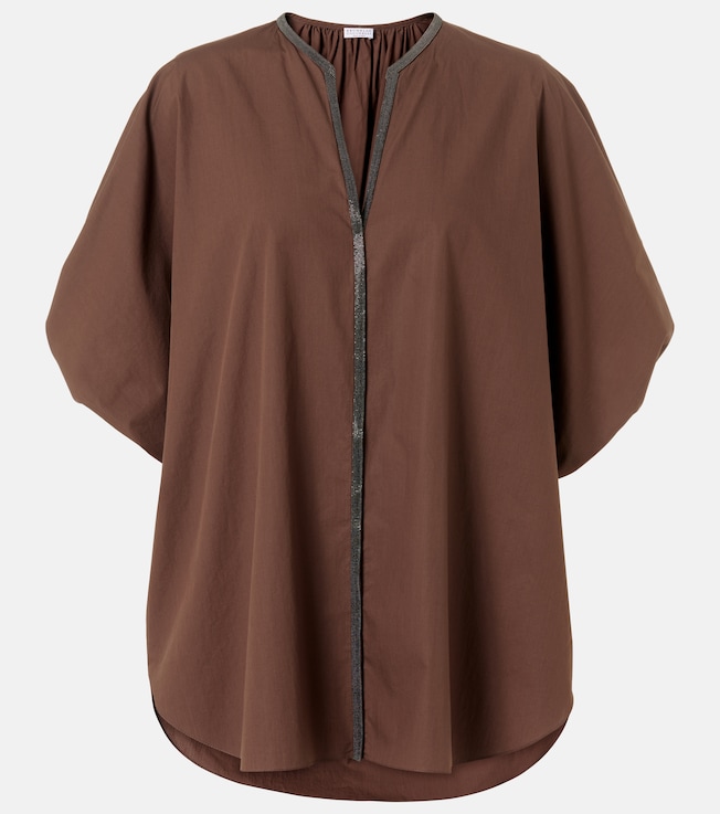 Monili cotton top | Brunello Cucinelli