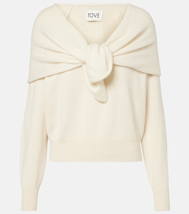 Malia layered cashmere sweater | Tove