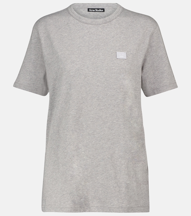 Face cotton T-shirt | Acne Studios