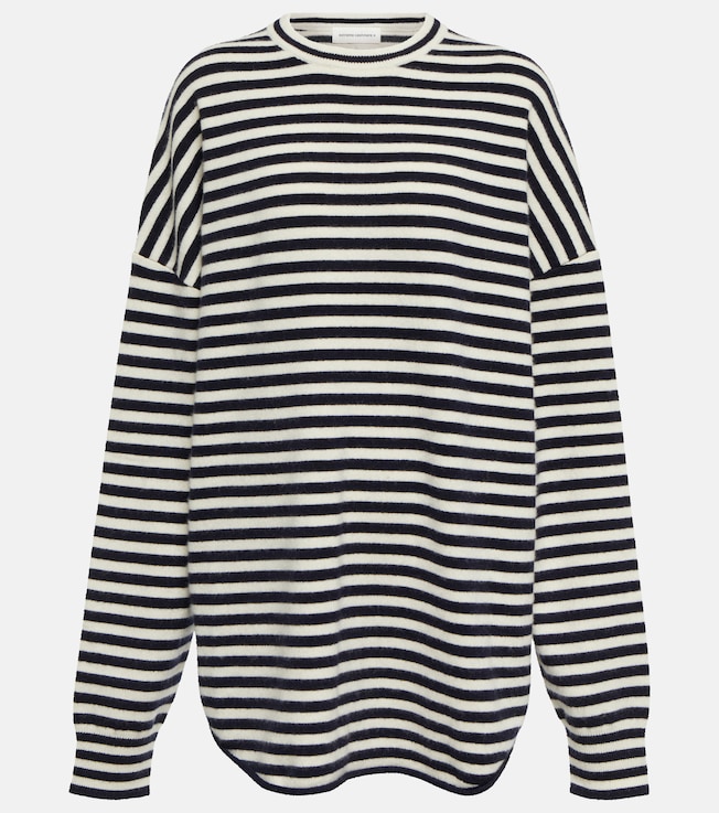 N° 53 Crew Hop cashmere-blend sweater | Extreme Cashmere