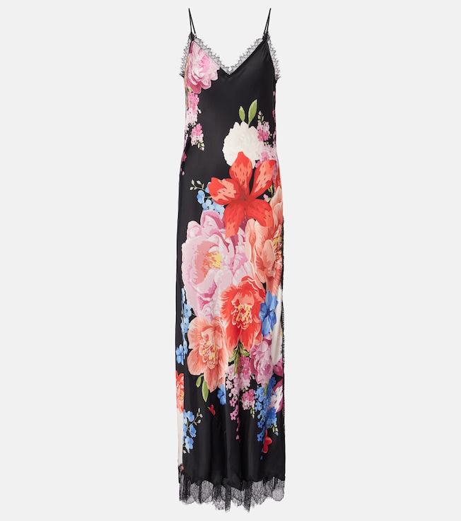Lucia floral slip dress | Poupette St Barth