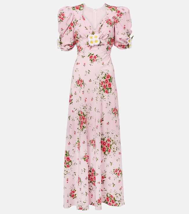 Floral silk cocktail dress | Rodarte
