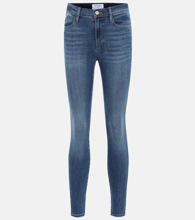 Le High high-rise skinny jeans | Frame