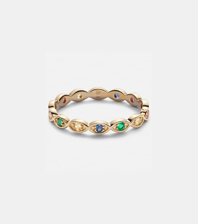 Marquis 14kt yellow gold ring | Sydney Evan