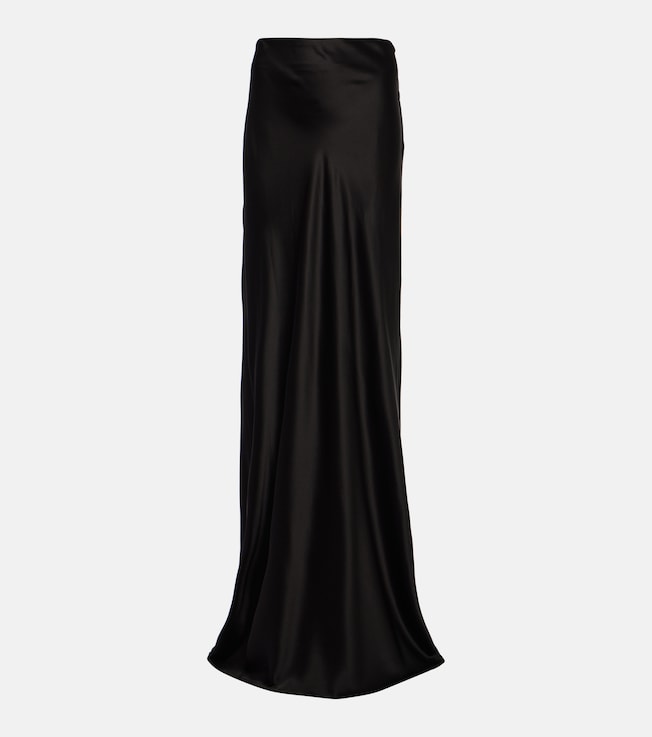Silk satin maxi skirt | The Sei
