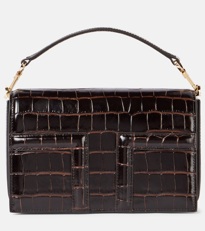 T-Flap Mini croc-effect tote bag | Toteme