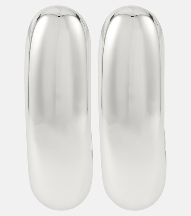 Nimah silver-plated hoop earrings | Jennifer Behr