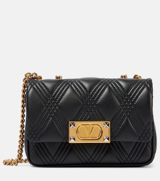 Quiltie 67 Small leather shoulder bag | Valentino Garavani