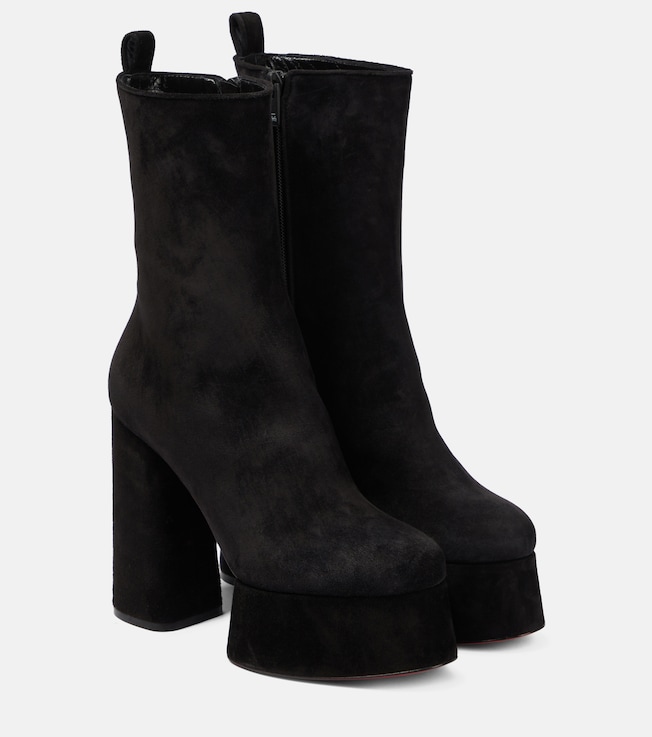 Izamayaz suede platform ankle boots | Christian Louboutin