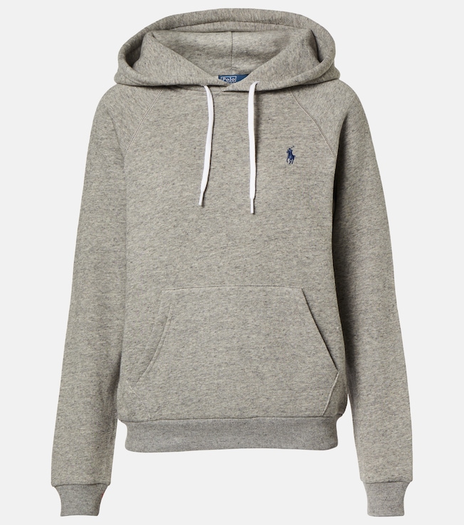 Cotton-blend jersey hoodie | Polo Ralph Lauren