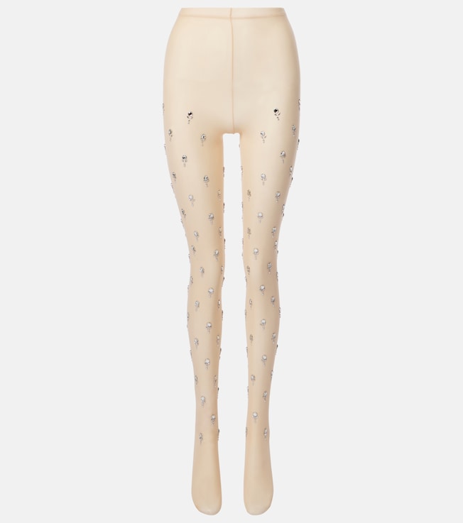 Embellished tights | Rabanne
