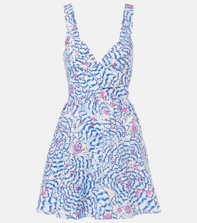 Coco printed minidress | Poupette St Barth