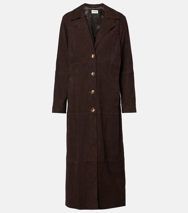 Astraea suede coat | Rixo