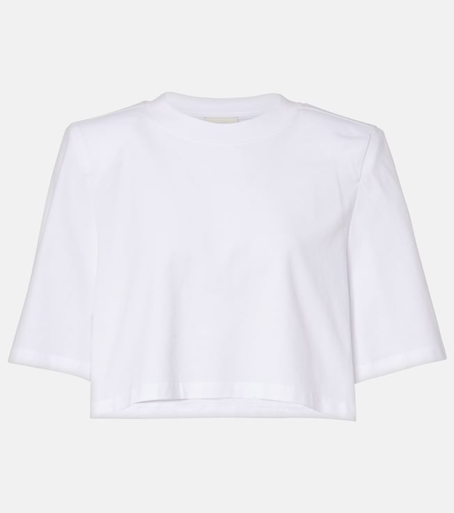 Zaely cropped cotton jersey T-shirt | Isabel Marant